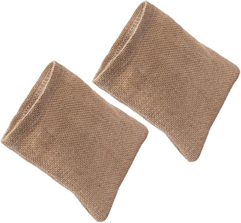 Linen Photography Storage Bags 2pcs Tear Resistant for Dried Fruits Whole Grains Photo Props - Image 1